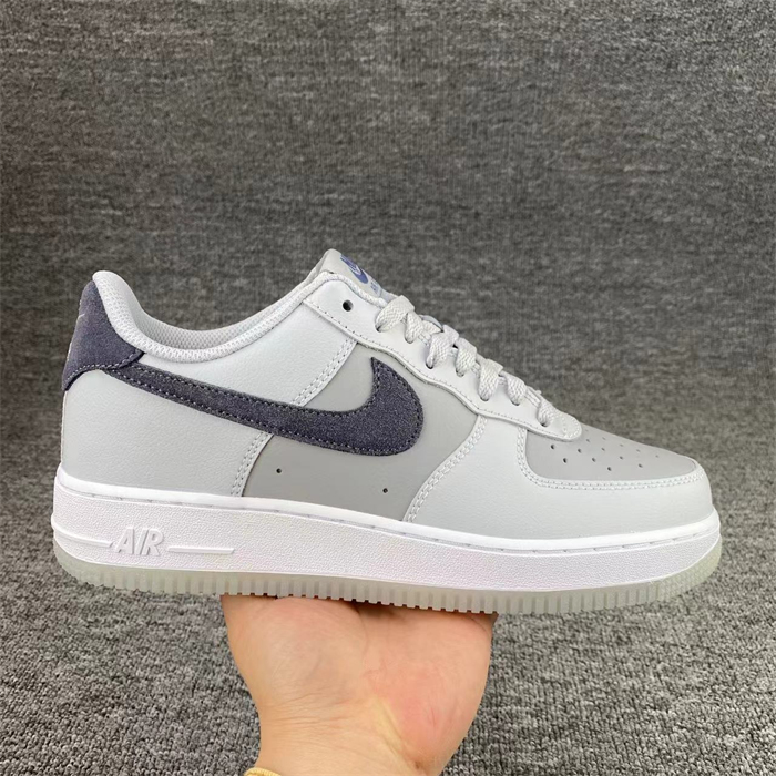 Women's Air Force 1 White/Gray Shoes Top 255